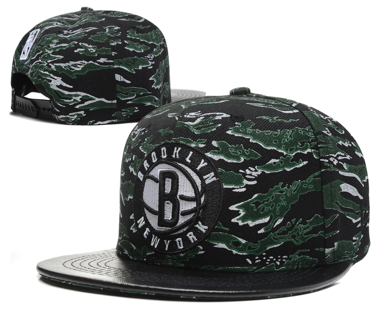NBA Brooklyn Nets NE Snapback Hat #35